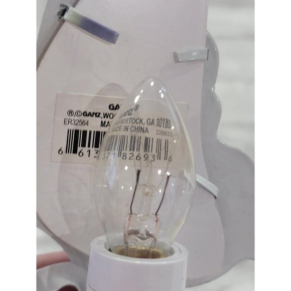 Ganz Metal‎ Butterfly Night Light NWOT 6" x 5.5" Swirls Blue Green Yellow - Picture 3 of 9